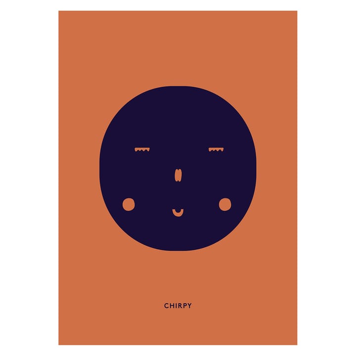 Chirpy Feeling plakat, 50 x 70 cm Paper Collective