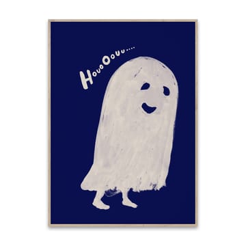 HouoOouu white plakat - 50 x 70 cm - Paper Collective