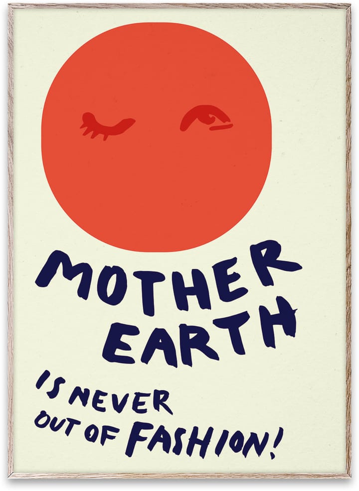 Mother Earth plakat, 50 x 70 cm Paper Collective