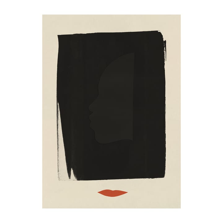 Red Lips poster, 30 x 40 cm Paper Collective