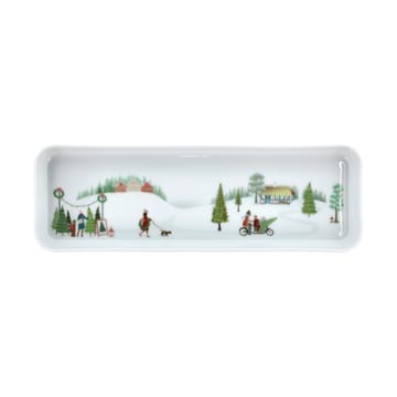 Vinter fat 12x36 cm - Hvit - Pillivuyt