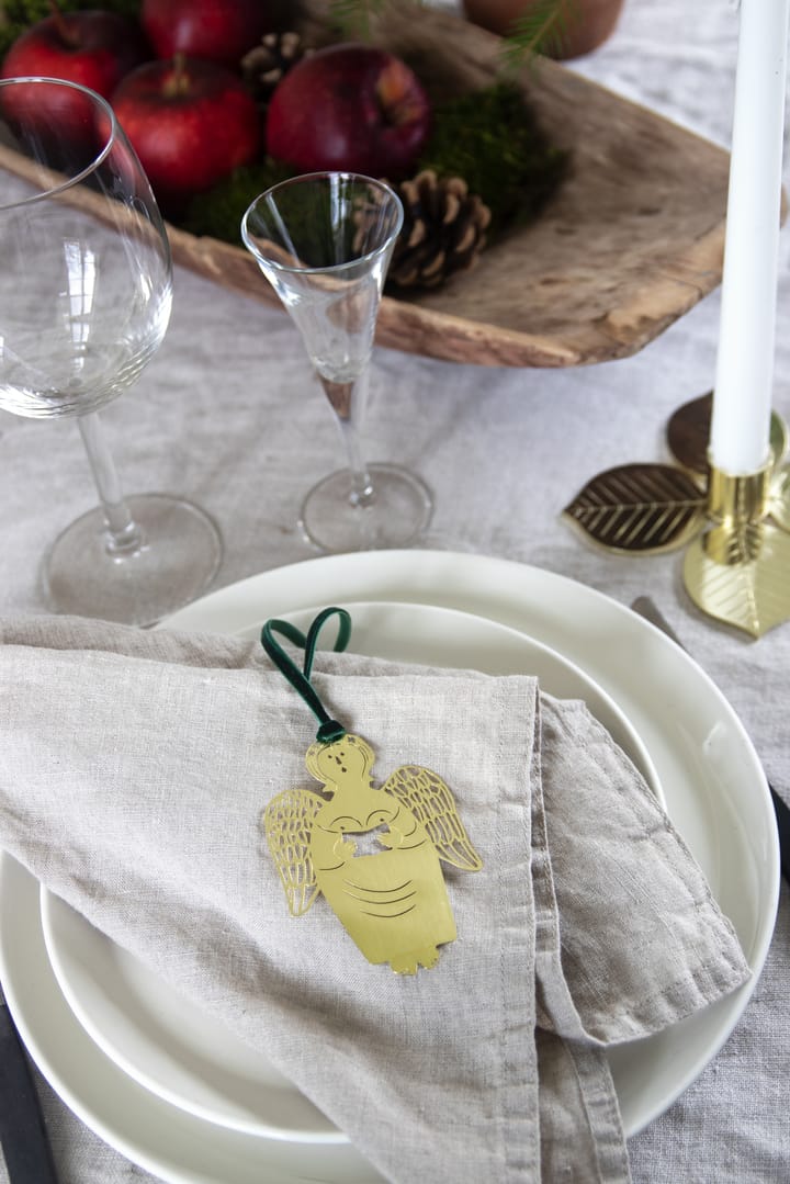 Stig L Gingerbread Angel juletrepynt, Gull Pluto Design