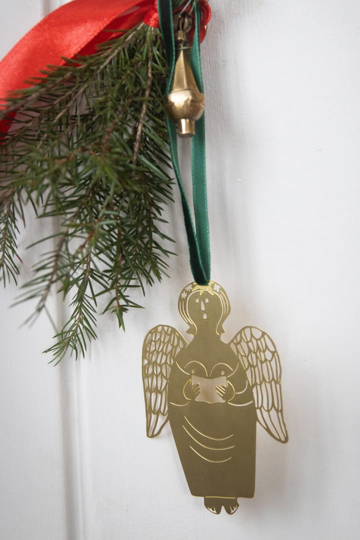 Stig L Gingerbread Angel juletrepynt, Gull Pluto Design