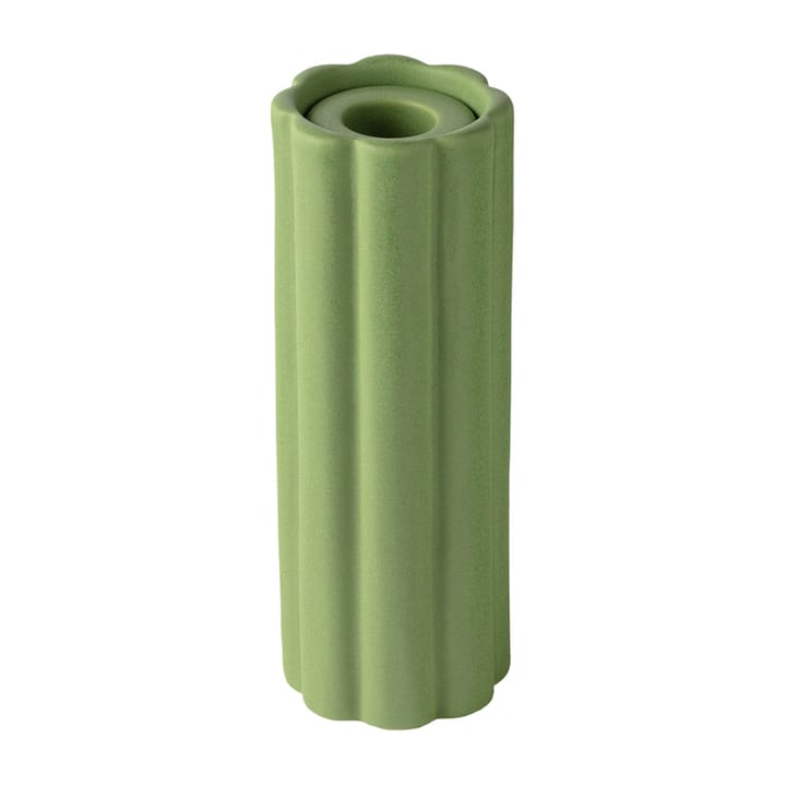 Birgit vase/lysholder 17 cm - Olive - PotteryJo