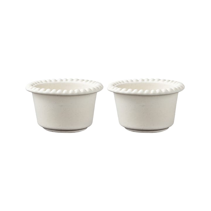 Daria liten skål Ø12 cm 2-stk., Cotton white PotteryJo