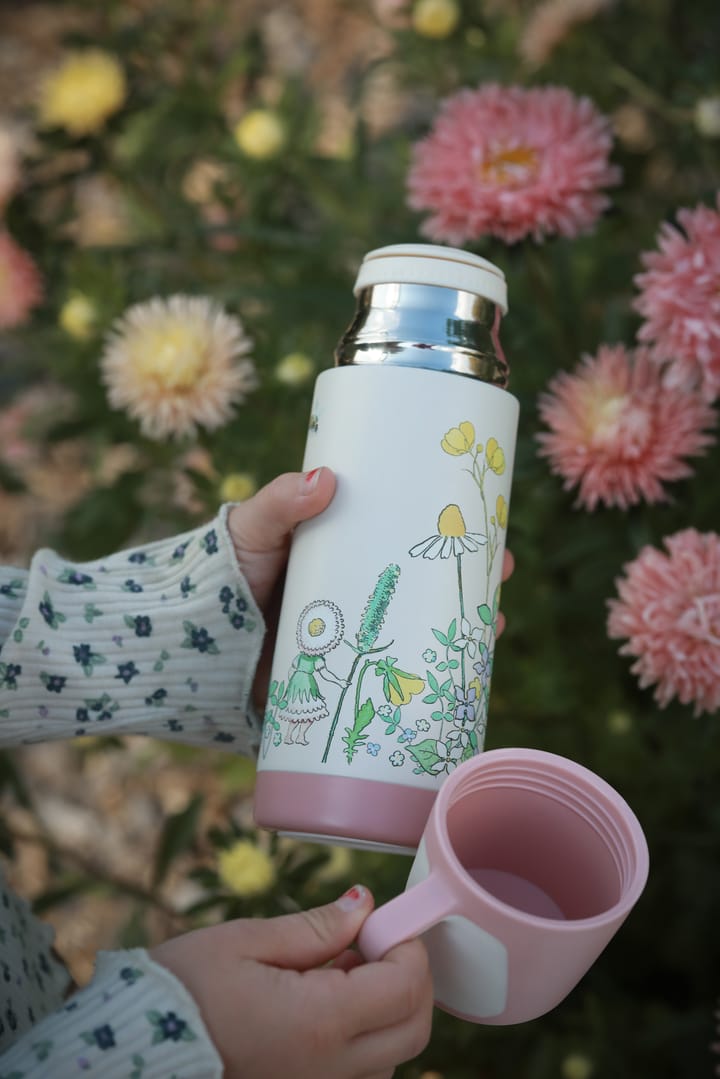 Elsa Beskow Blomsterfesten termos 35 cl, Hvit Rätt Start