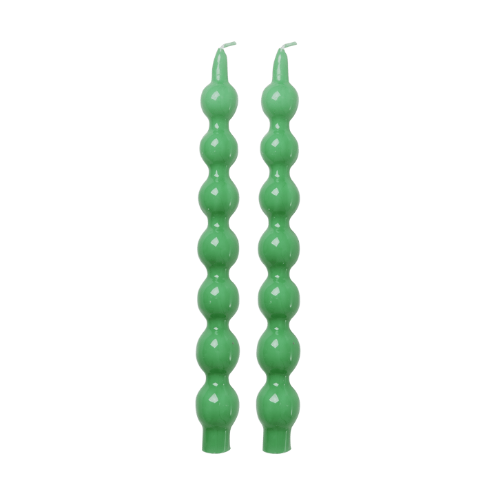 Rice lys 30,2 cm 2-pack - Green - RICE