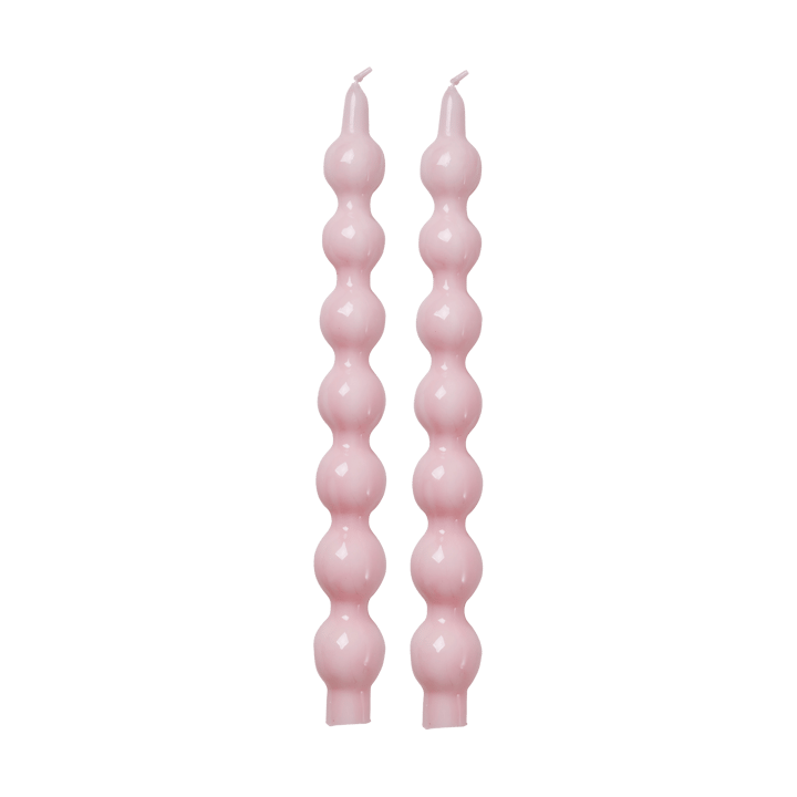 Rice lys 30,2 cm 2-pack - Soft pink - RICE