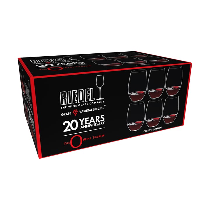 O Wine Tumbler 20-årsjubileum Cabernet/Merlot 6 stk, 62 cl Riedel