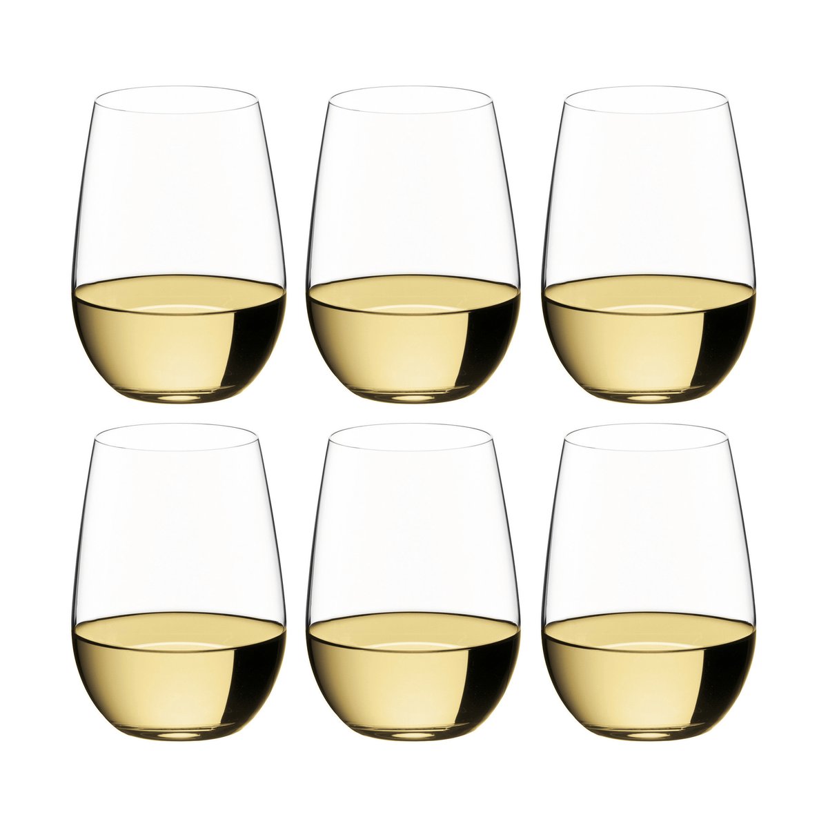 Riedel O Wine Tumbler 20-årsjubileum Riesling 6 stk 37,5 cl