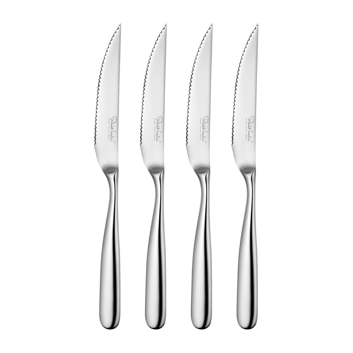 Robert Welch Stanton Bright grillkniv 4-pakning Rustfritt stål