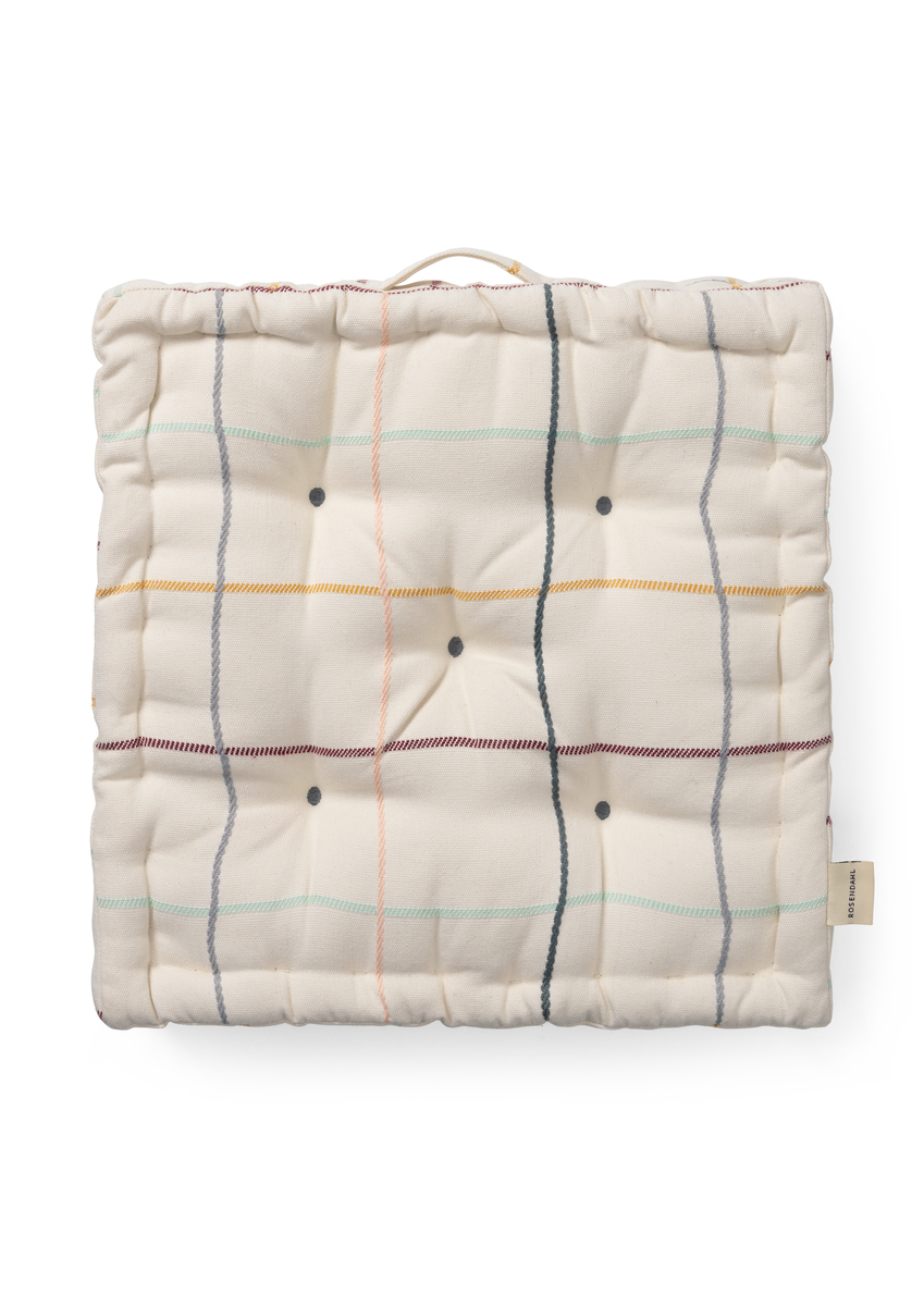 Rosendahl Outdoor Check pute 40×40 cm Beige