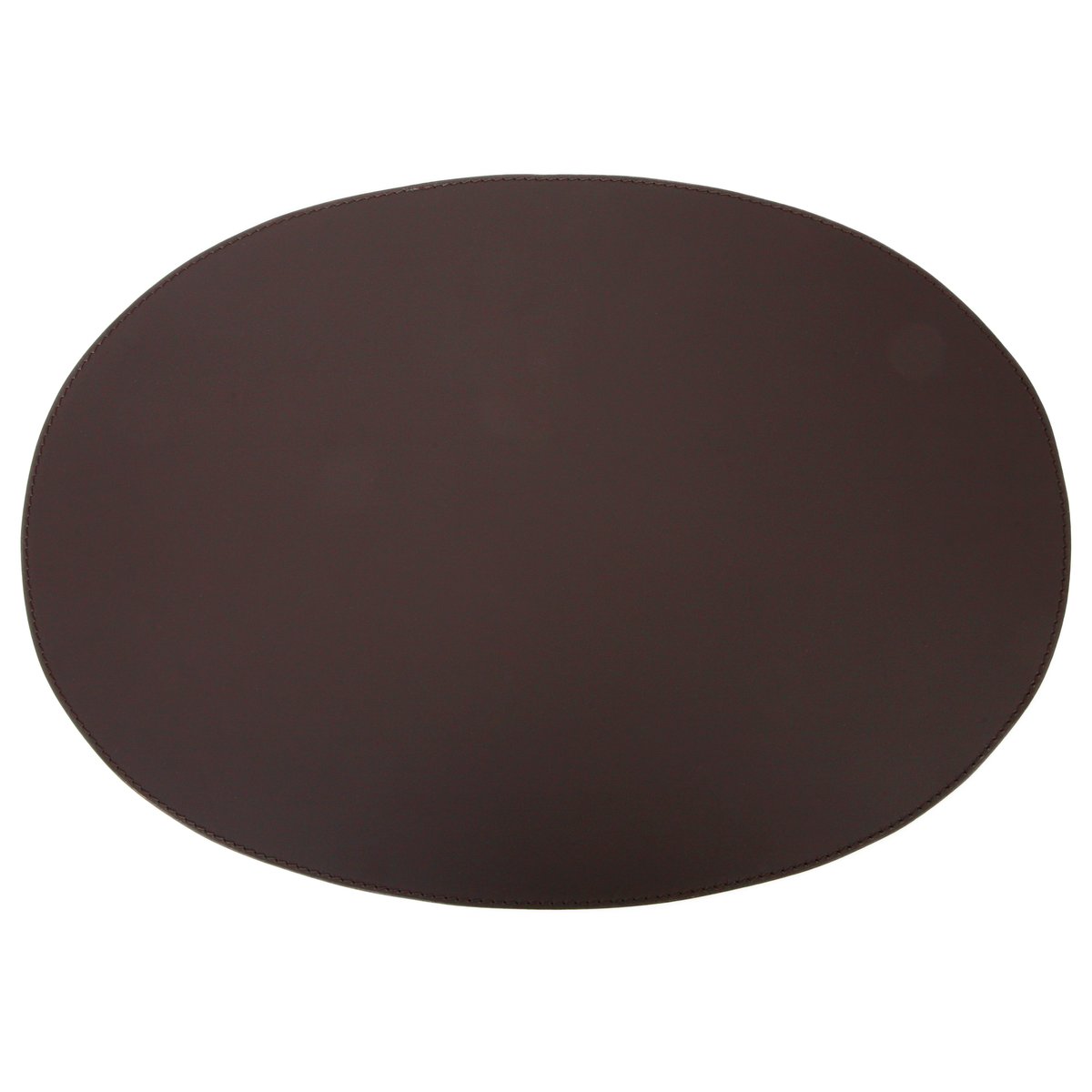 Ørskov Ørskov spisebrikke skinn oval 47×34 cm Chocolate