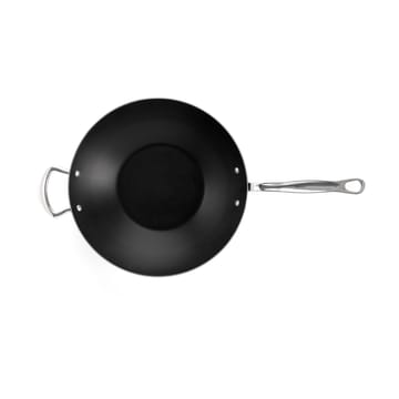 Samuel Groves non-stick wokpanne Ø32 cm - Rustfritt stål - Samuel Groves