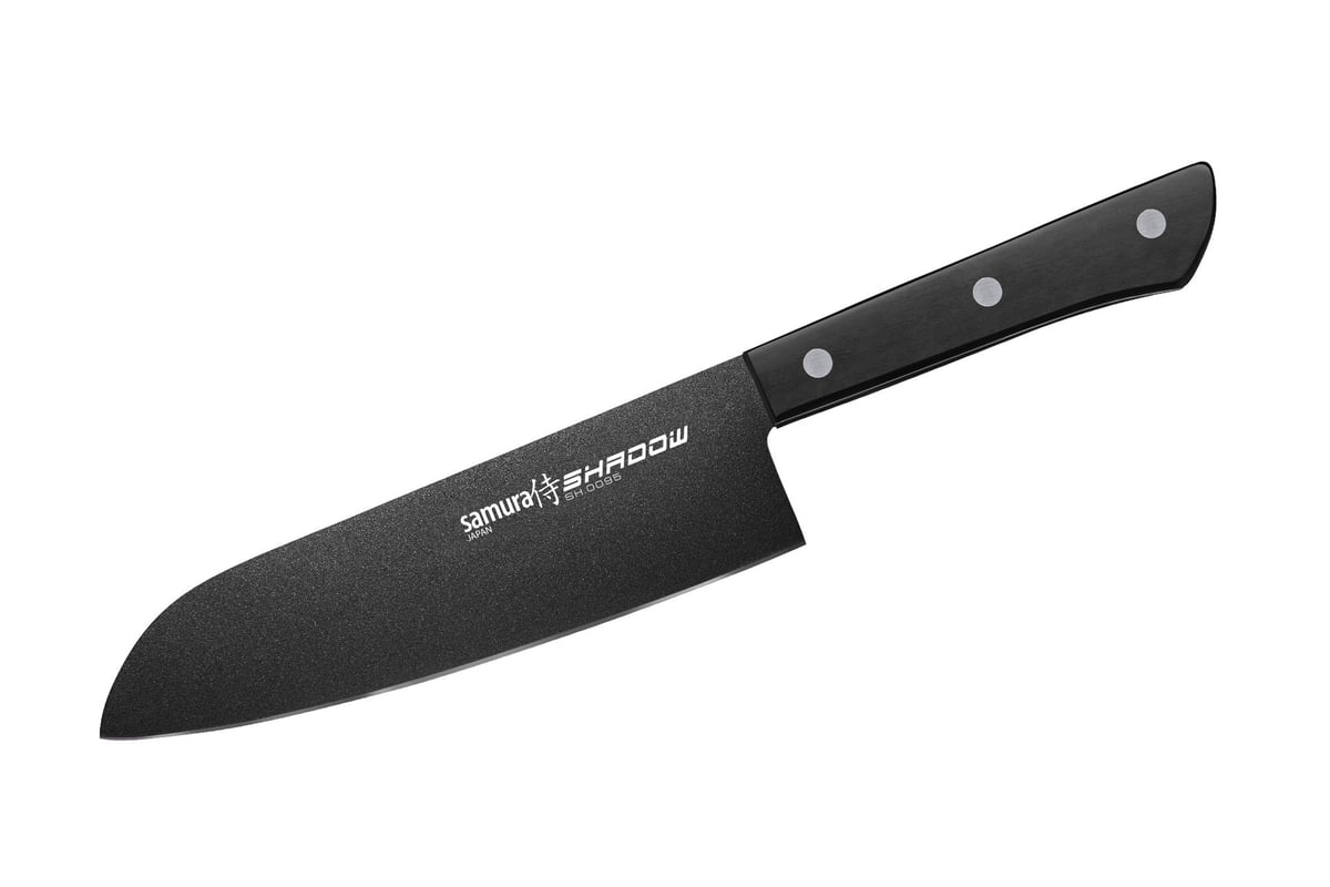 Samura SHADOW Santoku 17,5 cm Svart