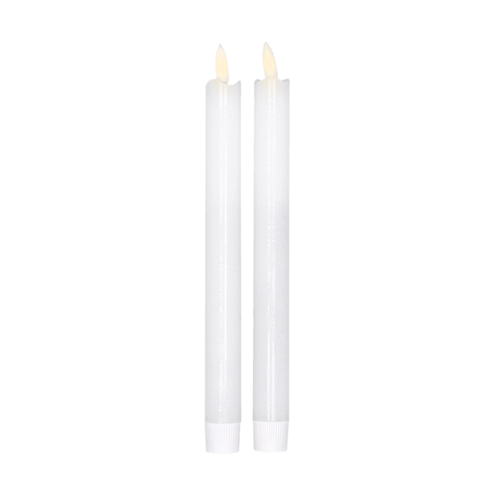 Bright LED-lys 25 cm 2-pakning - Hvit - Scandi Essentials