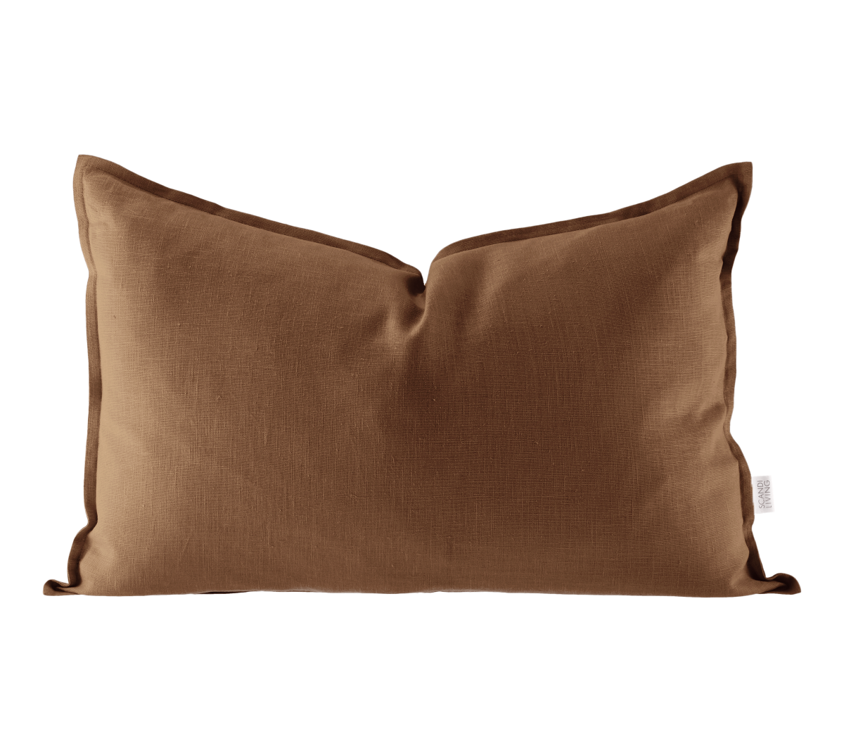 Scandi Living Calm putetrekk lin 40 x 60 cm Almond Brown