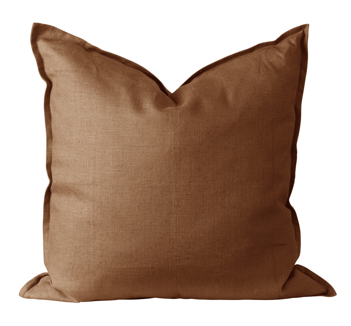 Scandi Living Calm putetrekk lin 50 x 50 cm Almond Brown