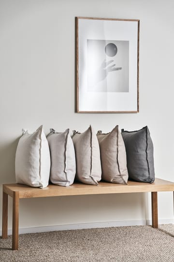 Calm putetrekk lin 50 x 50 cm - Icy Grey - Scandi Living