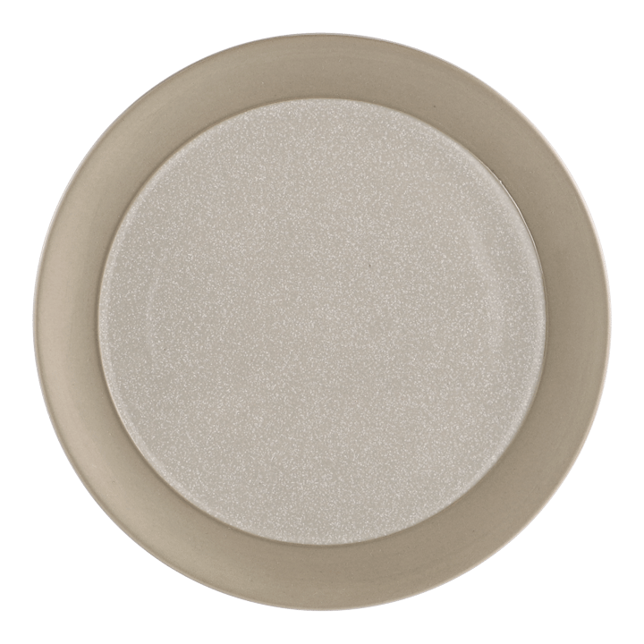 Fossil asjett Ø 21 cm, Beige Scandi Living