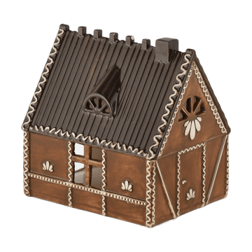 Ginger bread lysehus - 12 cm - Scandi Living