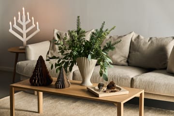 Pine adventslysestake 62 cm - Hvitlasert - Scandi Living