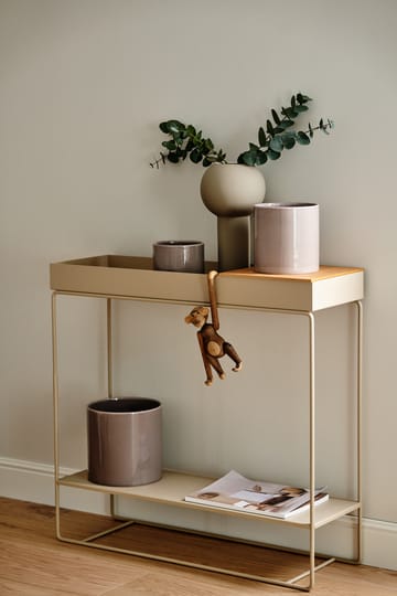 Sleek krukke Ø 19 cm - Beige - Scandi Living