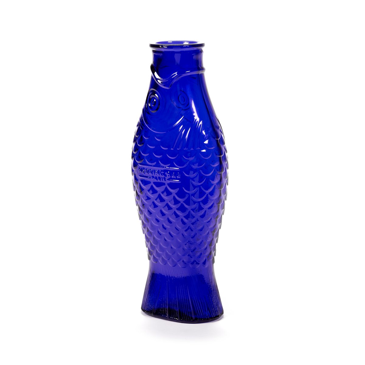 Serax Fish & Fish glassflaske 1 l Cobalt blue