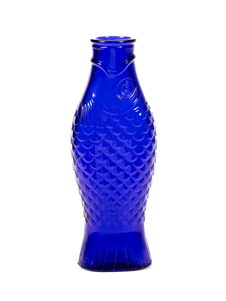 Fish & Fish glassflaske 85 cl, Cobalt blue Serax