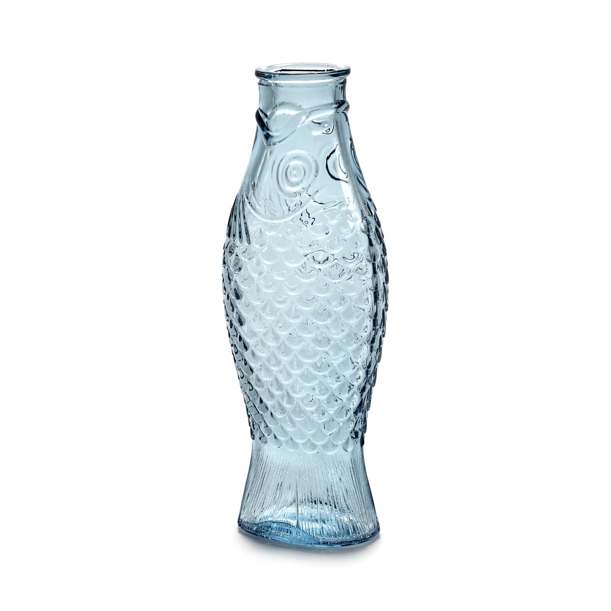 Serax Fish & Fish glassflaske 85 cl Light blue