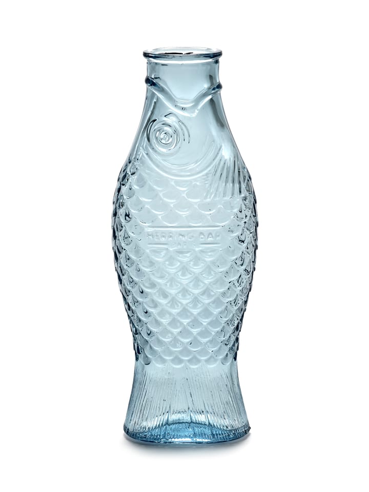 Fish & Fish glassflaske 85 cl, Light blue Serax