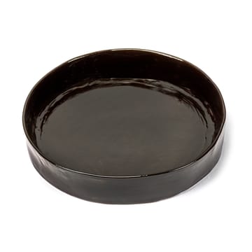 La Mère dyp tallerken L Ø25 cm - Dark brown - Serax