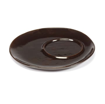 La Mère skål til kaffekopp Ø14,5 cm 2-pakn. - Dark brown - Serax