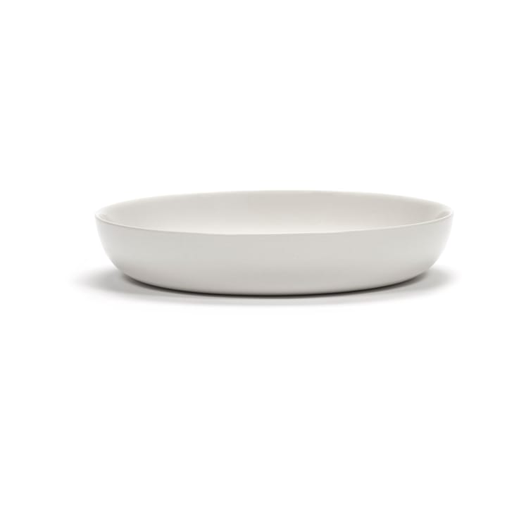 Ottolenghi Feast dyp tallerken Ø22 cm 2-pakning, White stripes-red Serax