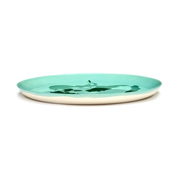 Ottolenghi Feast tallerken L Ø26,5 cm 2-pakning - Azure-pepper green - Serax