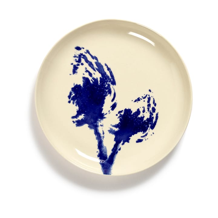 Ottolenghi Feast tallerken S Ø19 cm 2-pakning, White-artichoke blue Serax