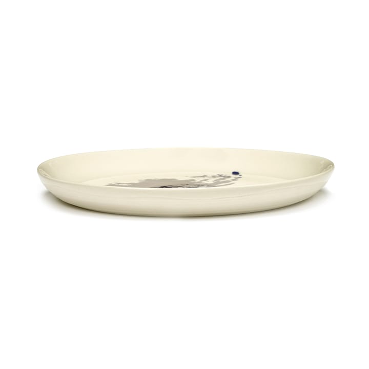 Ottolenghi Feast tallerken S Ø19 cm 2-pakning, White-artichoke blue Serax