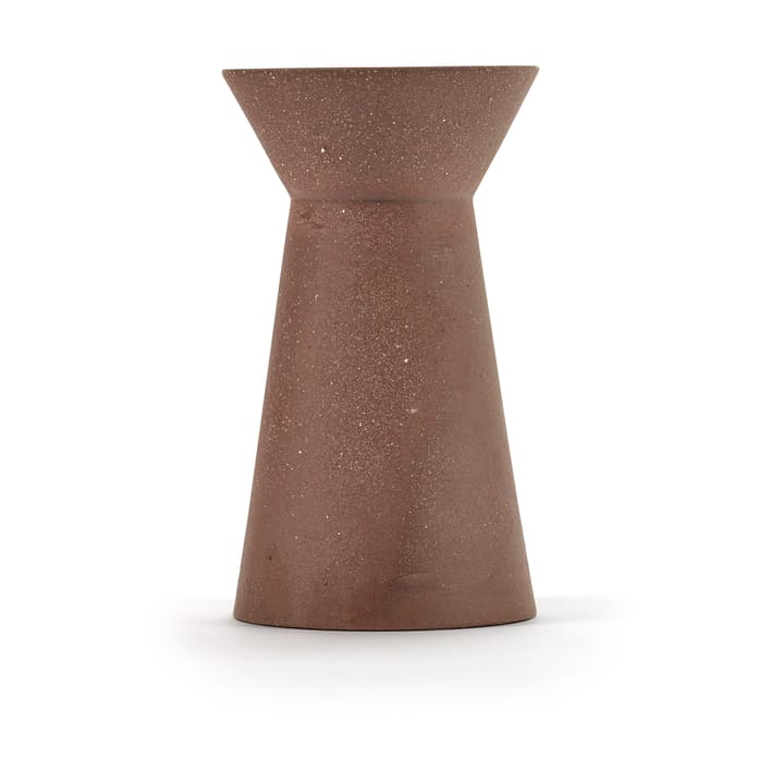 Urban 02 vase S 16,5 cm, Red-brown Serax