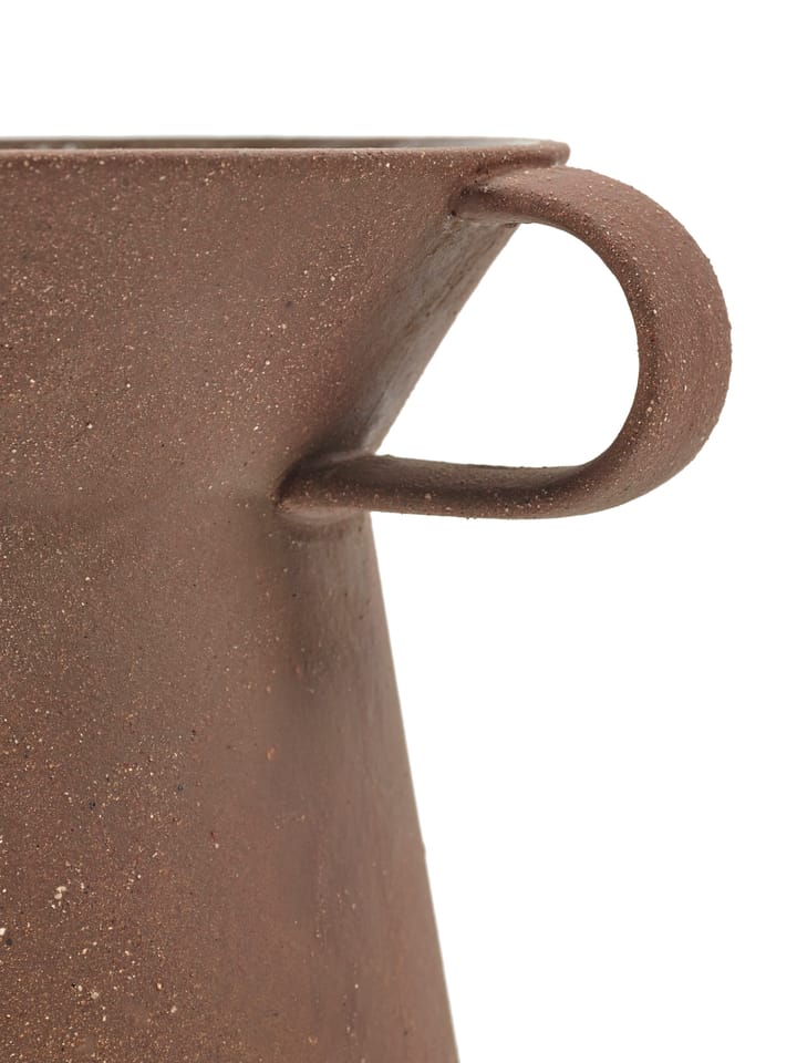 Urban 03 vase L 21 cm, Red-brown Serax