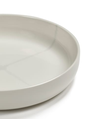 Zuma dyp tallerken S Ø20,5 cm 2-pakning - Salt - Serax