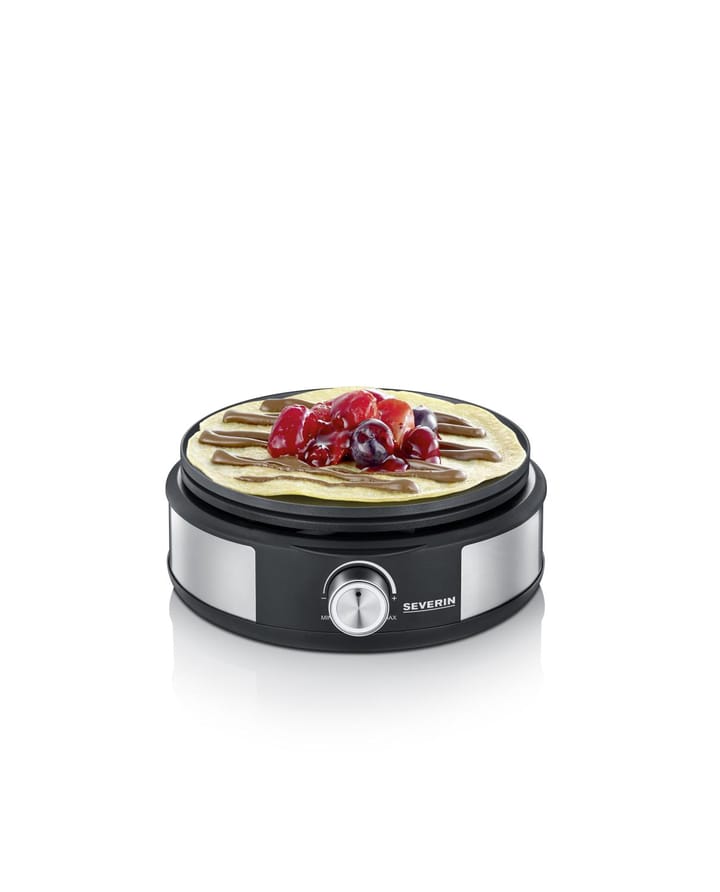 Severin FO 2471 kombi fondue/crêpes, Rustfritt stål Severin