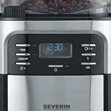 Severin KA 4810 kaffetrakter med kvern 10 kopper - Svart - Severin