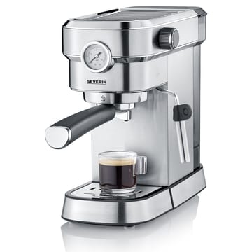 Severin KA 5995 Espresa Plus espressomaskin 1-2 kopper - Rustfritt stål - Severin