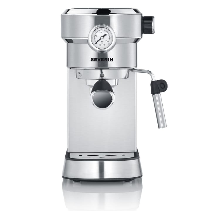 Severin KA 5995 Espresa Plus espressomaskin 1-2 kopper, Rustfritt stål Severin