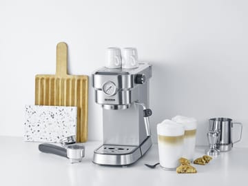 Severin KA 5995 Espresa Plus espressomaskin 1-2 kopper - Rustfritt stål - Severin