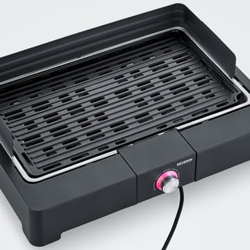 Severin PG 8567 elektrisk grill med grillplate - Svart - Severin