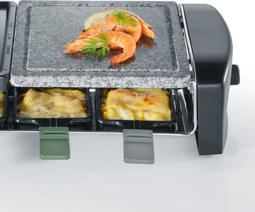 Severin RG 9645 raclette kombi basic 8 panner - Svart - Severin