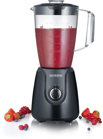 Severin SM 3707 blender plastkanne 1,5 L - Svart - Severin