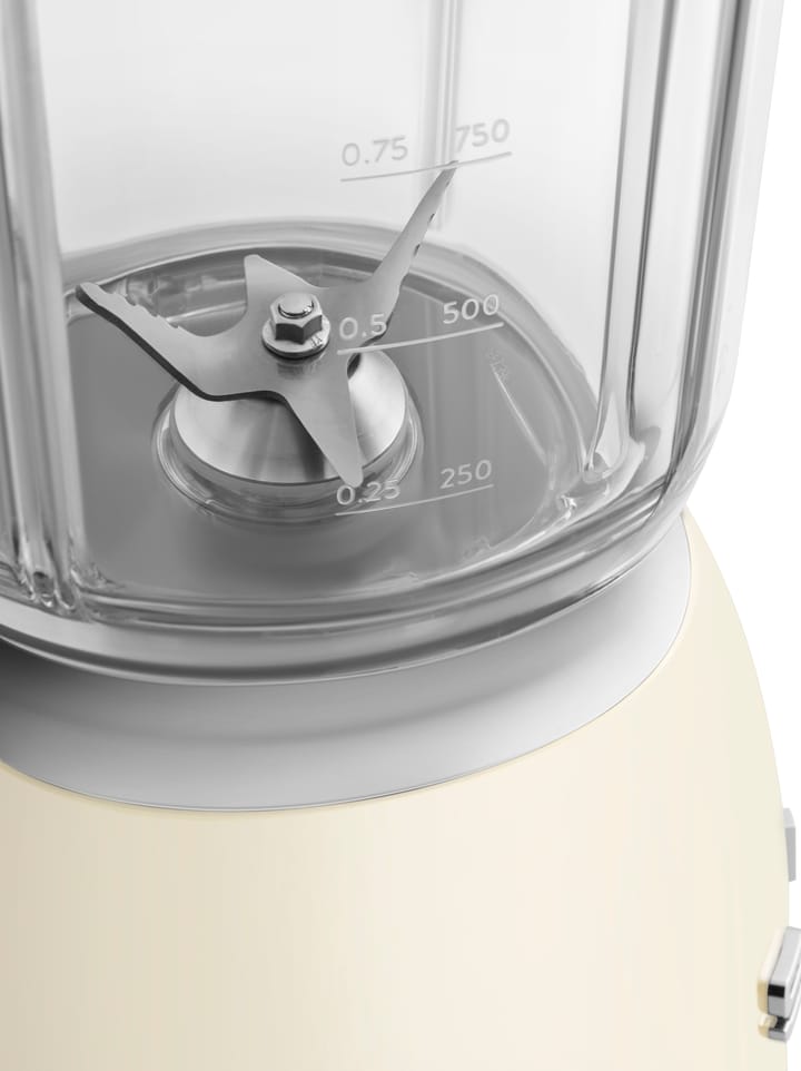 Smeg 50's Style blender 800 watt, Créme hvit Smeg