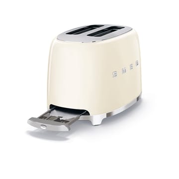 Smeg 50's Style brødrister 2 skiver - Créme hvit - Smeg